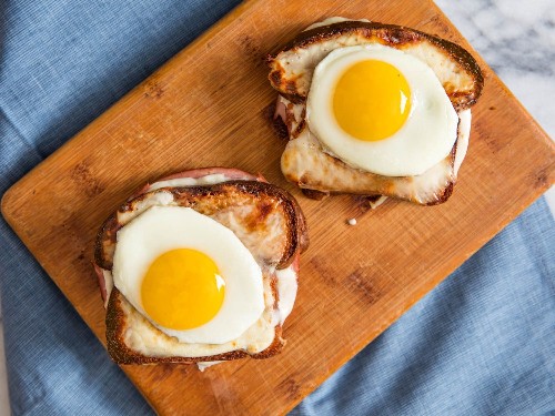 Rich and Creamy Croques Madames Recipe