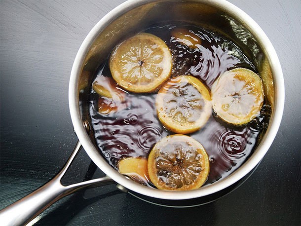 Boiled Coke with Ginger and Lemon Recipe
