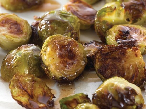 Browned Brussels With Maple Butter From 'Choosing Sides'