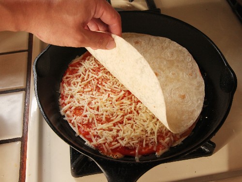 The Pizzadilla: This Is What Happens When a Quesadilla and a Pizza Make Sweet Love