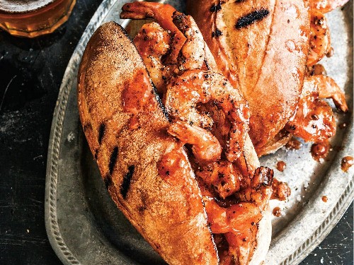 Grilled Shrimp With New Orleans-Style Barbecue Sauce From 'The Big-Flavor Grill'