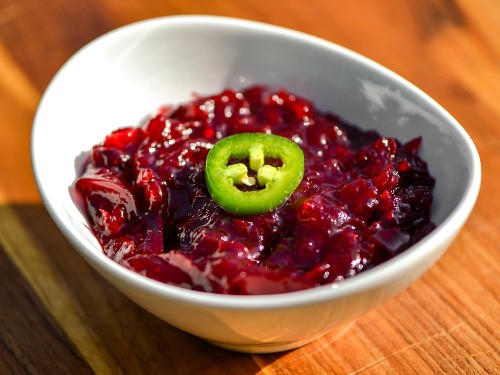 This Smoky Jalapeño Cranberry Sauce is the Perfect Condiment for Your Grilled Turkey
