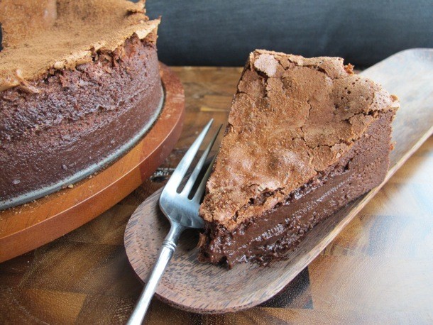 Baked Chocolate Mousse Cake Recipe