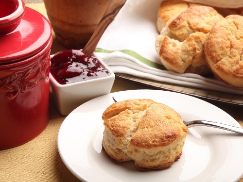 2-Ingredient Never-Fail Cream Biscuits Recipe