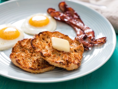Old-Fashioned, No-Knead English Muffins Recipe