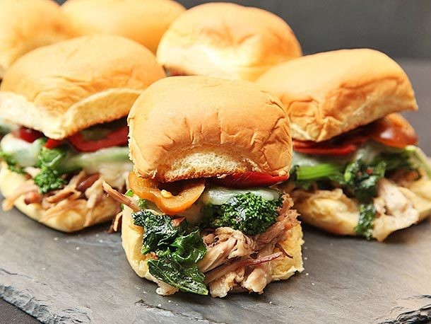 Roast Pork and Broccoli Rabe Sandwiches Recipe