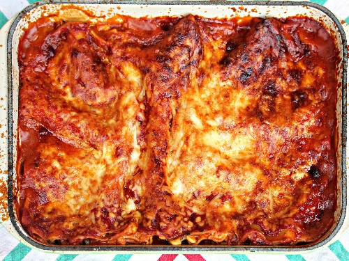 Give Your Lasagna a Twist With Eggplant, Gruyère, and Prosciutto