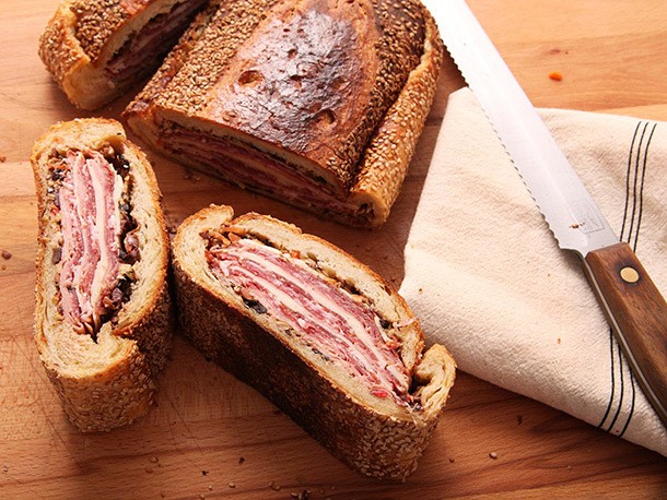 The Food Lab: How to Make a Muffuletta Shooter's-Style Sandwich