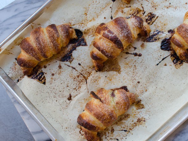 Banana-Chocolate "Faux-ssants" Recipe
