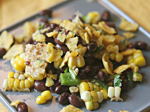Black Bean Salad With Corn, Cilantro, and Chili-Lime Vinaigrette Recipe