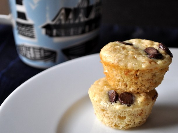 Chocolate Chip Oatmeal Mini Muffins Recipe