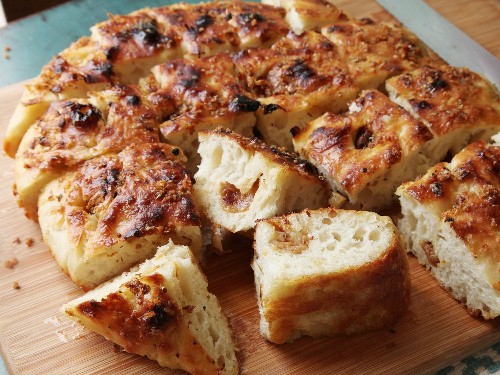 Easy Roasted-Garlic Focaccia That's Too Good to Share