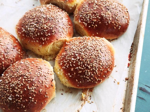 Cemitas (Mexican Sesame Seed Sandwich Buns) Recipe