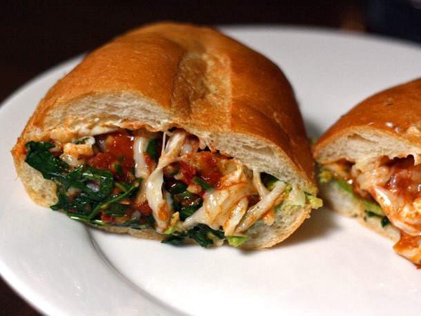 Chipotle Shrimp and Cheese Torta Recipe