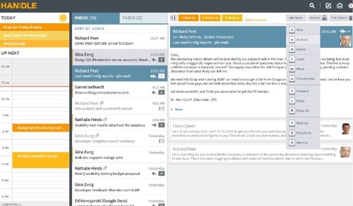 Handle Is A Priority Engine And Task Management App For Your Inbox