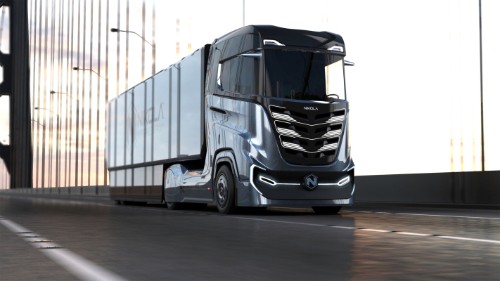 Nikola Motor unveils a new hydrogen semi truck designed for Europe