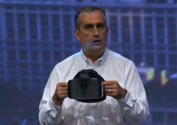 Intel shows off all-in-one Project Alloy virtual reality headset