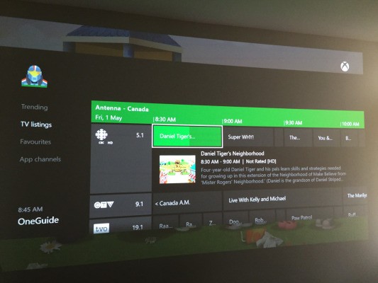 Xbox One Over-The-Air TV Tuner Now Available
