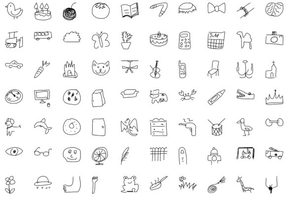 Google releases millions of bad drawings for you (and your AI) to paw through