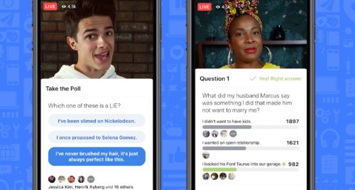 Facebook launches gameshows platform with interactive video