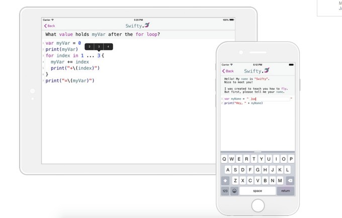 Swifty Teaches Apple’s New Programming Language On Your iPhone