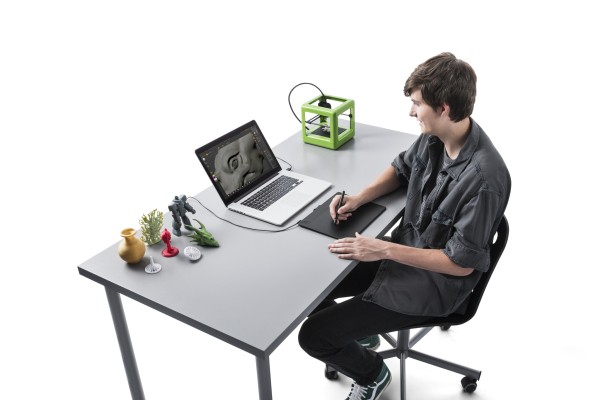 Wacom’s Intuos 3D package bundles a pen tablet with 3D design software