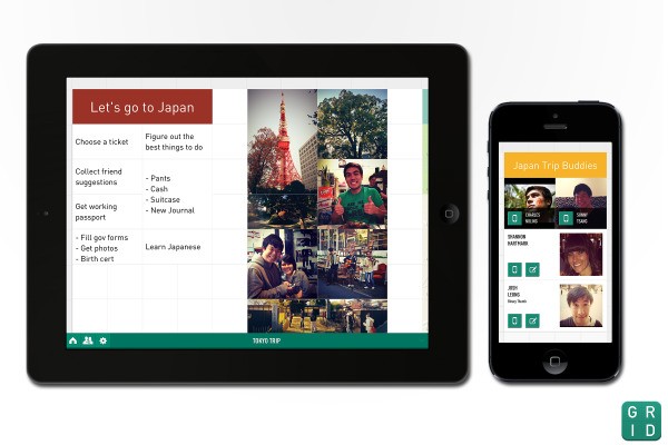 Grid, An App That Helps You Organize Ideas And Projects, Announces A Seed Round From Jerry Yang, Phil Libin And Others