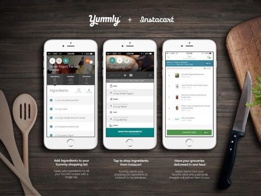 Yummly Teams Up With Instacart To Deliver Recipe Ingredients In An Hour
