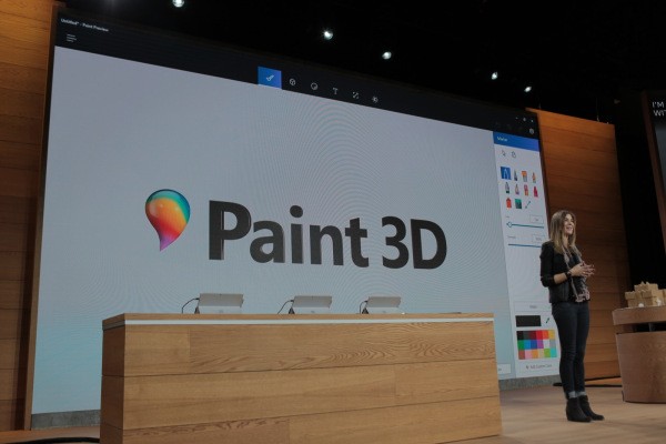 This is Microsoft’s Paint 3D for the Windows 10 Creator’s Update