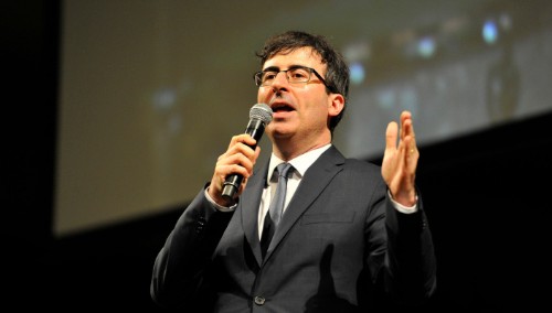 That time John Oliver roasted Silicon Valley at the Crunchies