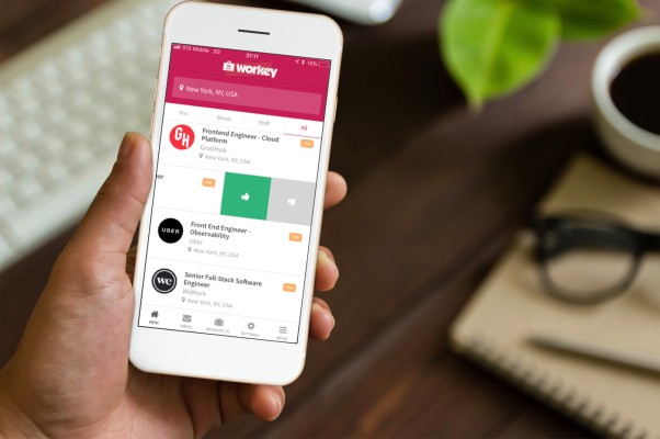 Workey launches ‘Tinder for recruitment’