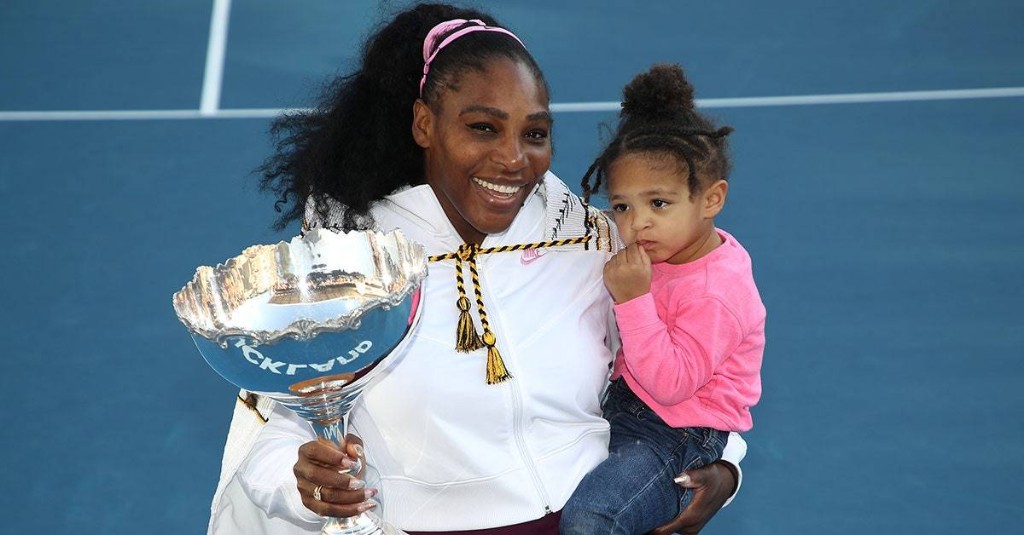 Serena Williams Documented Daughter Alexis Olympia’s First Tennis Lesson