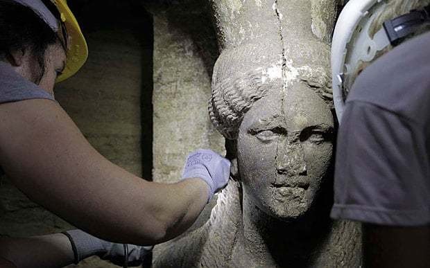 Ancient Greek grave 'for Alexander the Great's friend Hephaestion'