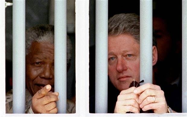 'Mandela looked his enemy in the eye and held him close'