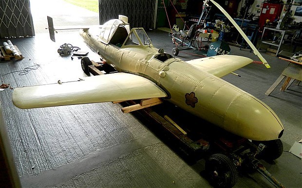 Kamikaze aircraft to go on display for first time