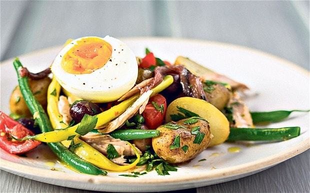 New potato niçoise salad recipe