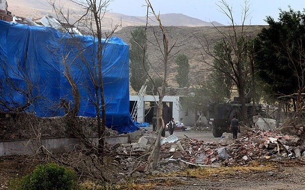 Kurdish PKK militants launch suicide truck attack on Turkish police station