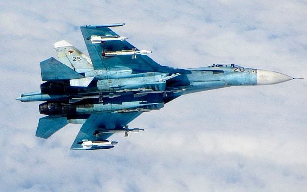 Russian fighter jet flies within 10ft of US plane