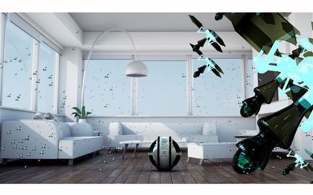 Flying mini-robot cleaners win design competition