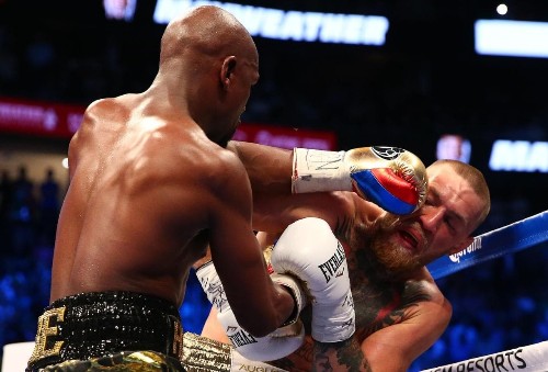 Mayweather vs McGregor: Masterly Floyd Mayweather gives bold Conor McGregor a boxing schooling