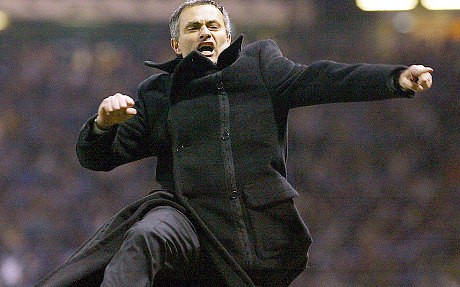 Jose Mourinho talks to Gary Neville: They wanted us to be the clowns at Anfield - we weren't having that