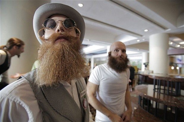 The beard is far from dead, as sales of shaving products continue to fall