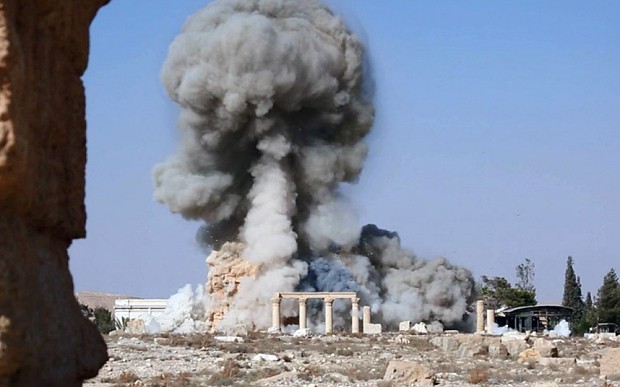 Isil jihadists blow up tower tombs at Syria's Palmyra