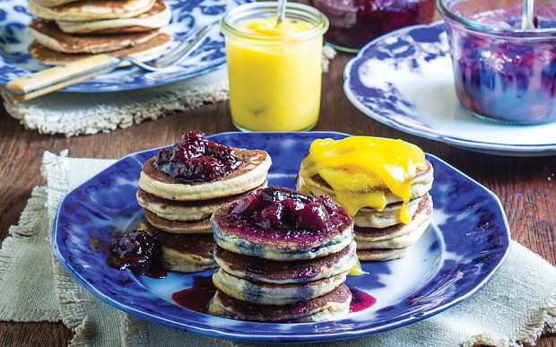 Fluffy gluten-free coconut flour pancakes