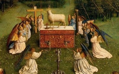 Sacred Mysteries: Painting the image of the Lamb of God