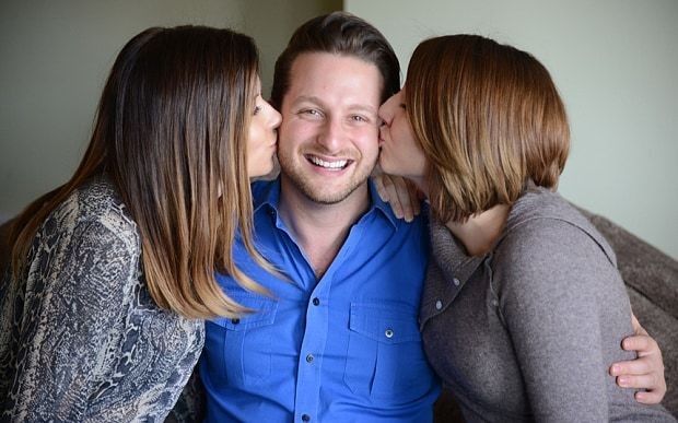 Three's not always a crowd: the Londoner who lives with two girlfriends in LA (and might find a third)