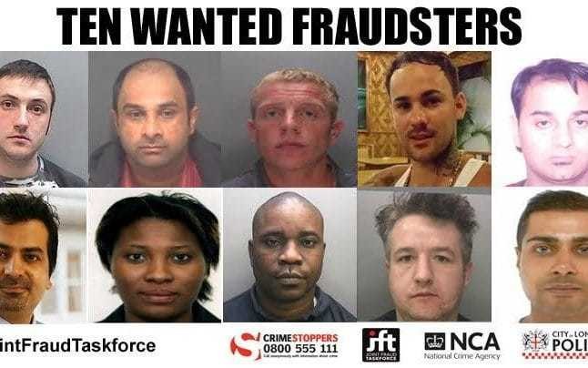 Revealed: Britain's most wanted fraudsters