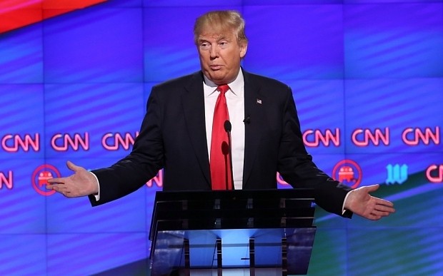 Donald Trump left untouched in triumph of tone over substance at Republican debate