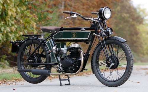 The Black Douglas Sterling – a classic motorcycle with a very modern heart