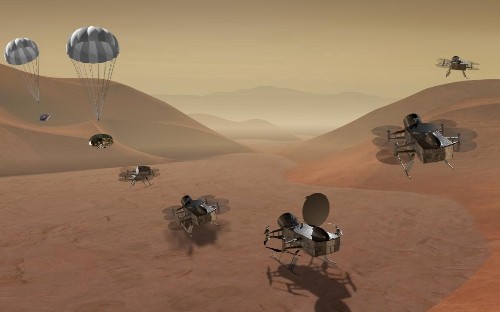 Nasa funds helicopter mission to hunt for alien life on Titan